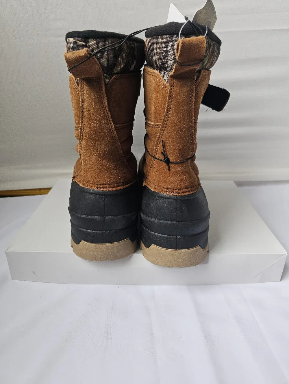 NWT Ozark Trail Snow Boots – Mossy Oak Camo – Men's Size 9 – Waterproof – Rated